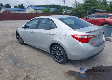 2014 Toyota Corolla S Plus из США, поврежденный, VIN 2T1BURHE4EC044565